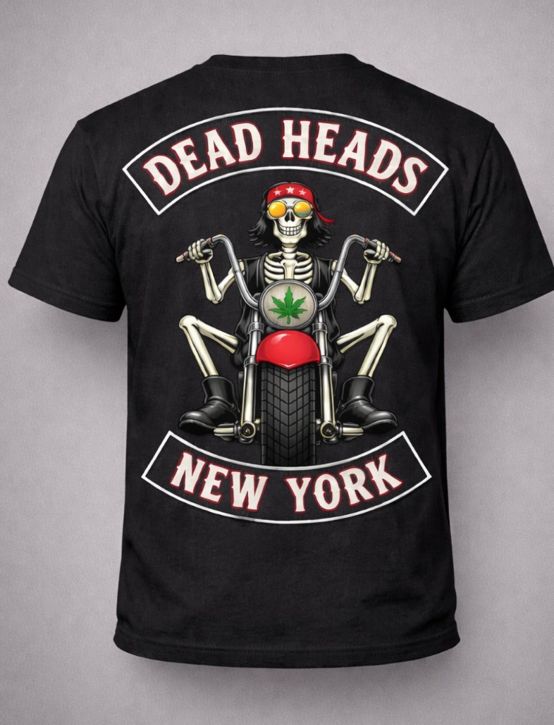Dead Heads MC Shirt Back