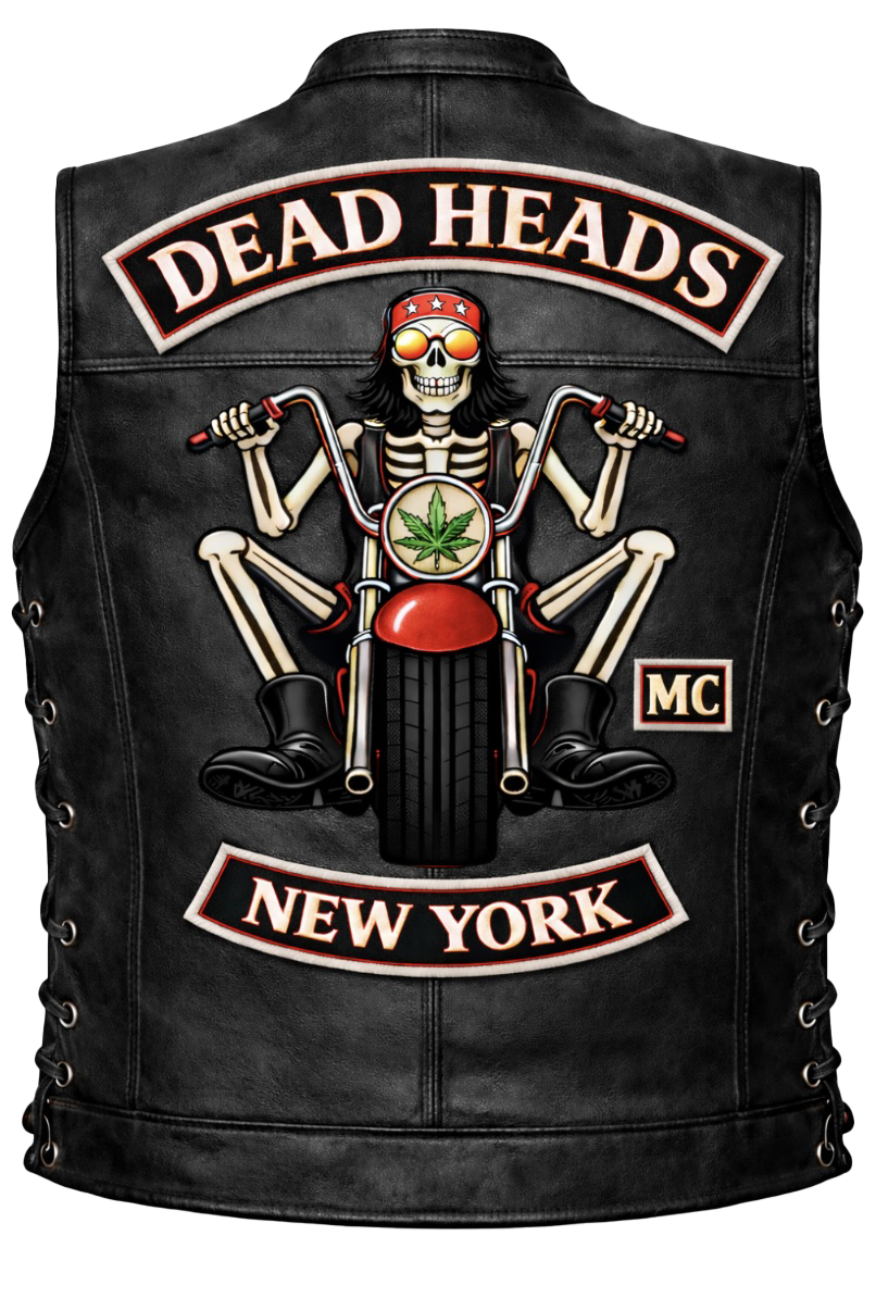Dead Heads MC Patch
